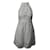 Minivestido de encaje con cuello halter en lino blanco de Zimmermann  ref.510711