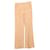 Pantaloni Etro Floral Jacquard in Seta Pesca  ref.510723