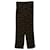 Kurz geschnittene Hose mit Etro-Print aus schwarzer Seide  ref.510728