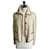 CHANEL Short beige tweed jacket BE T38 Multiple colors Cotton  ref.511143