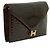 Hermès LYDIE CROCO L'AVANA immacolato Marrone - vista 3