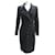 *[Used] Chanel Coco Mark Tight Dress Women's Vintage Coco Button COCO Black Cotton  ref.511449