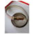 Christian Dior Thin beige leather belt, 75.  ref.511693