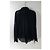 Autre Marque Camicia Kontatto Nera Trasparente in Viscosa S Nero - vista 3