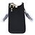 Borsa Sophie Hulme Mini Box Albion in pelle nera Nero - vista 3