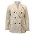 Isabel Marant Étoile Daleyo Blazer de veludo cotelê com busto forrado em poliéster bege