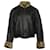 Giorgio Armani Bomber Jacket in Black Leather  ref.511897
