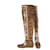 Etro mocassin over-knee boots in camel suede with leopard calf-hair and embroidery Brown  ref.512150