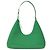 By Far Cuir semi-verni super vert ambre