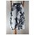 Gonna midi Lawrence Grey bianca e blu Bianco - Ansicht 3