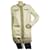 MONCLER Yukari Giubbotto capa de chuva bege leve jaqueta assimétrica capuz removível 1 Poliéster  ref.513001