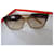 Céline Oversized sunglasses. Light brown Plastic  ref.513051