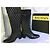 Balmain Vintage : Bottes en cuir matelassé - vue 7