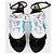 Off White Runner bianco 100 sneaker-sandali in pelle ibrida - vista 5
