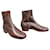 Autre Marque Mohican Shoes p ankle boots 42,5 Dark brown Leather  ref.513699