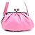 NOVA BOLSA DE FIM DE SEMANA MAX MARA PAsticCINO EM COURO NAPA COR-DE-ROSA