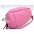 NOVA BOLSA DE FIM DE SEMANA MAX MARA PAsticCINO EM COURO NAPA COR-DE-ROSA - vista 4