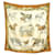 Hermès VINTAGE HERMES SCARF THE FOALS XAVIER DE PORET CARRE 90 SILK SCARF Brown  ref.513726