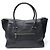 SMYTHSON CABAS ELIOT HANDTASCHE AUS SCHWARZEM GENARBENEM LEDER LEDERTASCHE