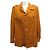 NEW ARNYS PARIS JACKET SIZE L 50 ORANGE SILK COAT NEW SILK JACKET