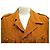 NEW ARNYS PARIS JACKET SIZE L 50 ORANGE SILK COAT NEW SILK JACKET - view 2