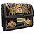 Borsa Etro in camoscio nero con paillettes multicolor e perline - vista 5