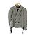 * [Gebraucht] Undercover Tailored Jacket Gingham Plaid gefüttert Gesamtfutter 1 SCHWARZ-WEISS