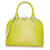 Louis Vuitton Yellow Epi Alma BB Green Light green Leather  ref.514147