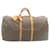 Louis Vuitton Keepall 55 Marrone Tela  ref.514627