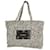 Chanel XL limited edition tote bag Beige Dark brown Cloth  ref.514837