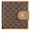 Céline Triomphe Bi-fold Wallet Brown Cloth  ref.515240