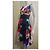 Diane Von Furstenberg DvF Vintage Wickelkleid aus Seidenchiffon Mehrfarben - Ansicht 2