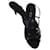 Autre Marque Black leather sandals, 38.  ref.515808