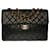 Majestueux sac Chanel Timeless/Classique Jumbo en cuir caviar matelassé noir, garniture en métal doré  ref.515915