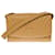 Magnifique sac à main Chanel Flap bag à chevrons en cuir caviar beige doré  ref.515943
