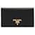 Prada Small Saffiano wallet Black Leather  ref.515945
