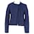 Sandro Vest / Blazer Navy blue Cotton  ref.516203