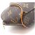 Louis Vuitton Ellipse Wristlet Clutch Monogram Canvas Marrone - vista 3