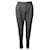Pantaloni slim a quadri Saint Laurent in lana grigia Grigio  ref.516864