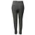 Saint Laurent Checked Slim Trousers in Grey Wool - view 3