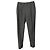 Saint Laurent Checked Slim Trousers in Grey Wool - view 5