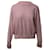 Alexander Wang Sweater com punhos de cristal em lã rosa  ref.516866