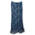 Ganni Flynn Lace Midi Wrap Maxi Skirt in Blue Polyamide Nylon  ref.516922
