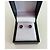 Autre Marque Orecchini a bottone con ametista 8mm in argento sterling Porpora - vista 2
