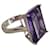 Autre Marque Rings Silvery Purple  ref.516991