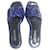 Sandales Sportmax Cuir Bleu  ref.517022