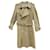 trench coat masculino Burberry tamanho vintage 58 Caqui Algodão  ref.517085