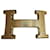 Hermès hemres belt buckle 5382 brushed gold metal 32mm new Gold hardware Steel  ref.517103