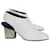 Céline Phoebe Philo Runway collection shoes. Made in Italy. White Leather Metal  ref.517137