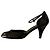 Sandali Salvatore Ferragamo in vernice nera Nero